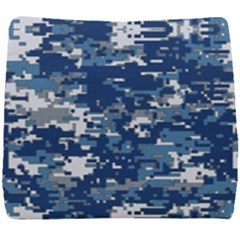 Blue, Camouflage, Cool, Navy, New, Pattern Seat Cushion by kyorashop23