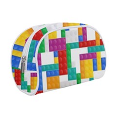 Colorful Bricks, Bricks, Colorful Make Up Case (small) by kyorashop23