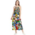 Falling Lego Bricks, Desenho, Fall, Games Boho Sleeveless Summer Dress View1