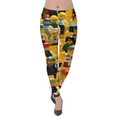 Lego People, Games Velvet Leggings by kyorashop23