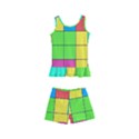 Tetris , Games, Rainbow Kids  Boyleg Swimsuit View1