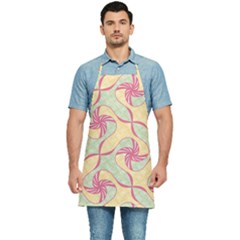 Abstract Pattern Design Scrapbooking Kitchen Apron by Paksenen