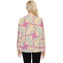 Abstract Pattern Design Scrapbooking Hidden Pocket Sweatshirt View2