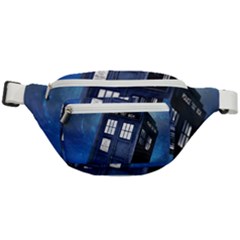 Tardis Doctor Who Space Blue Fanny Pack by Cemarart