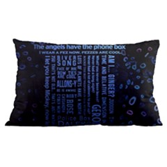 Doctor Who Tardis 16 x24  Lumbar Throw Cushion Case (two Sides) by Cemarart