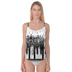 Piano Sounds Camisole Leotard  by RiverRootz