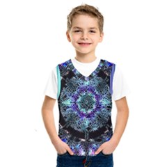 Round Wreath Kids  Basketball Tank Top by Sabxi