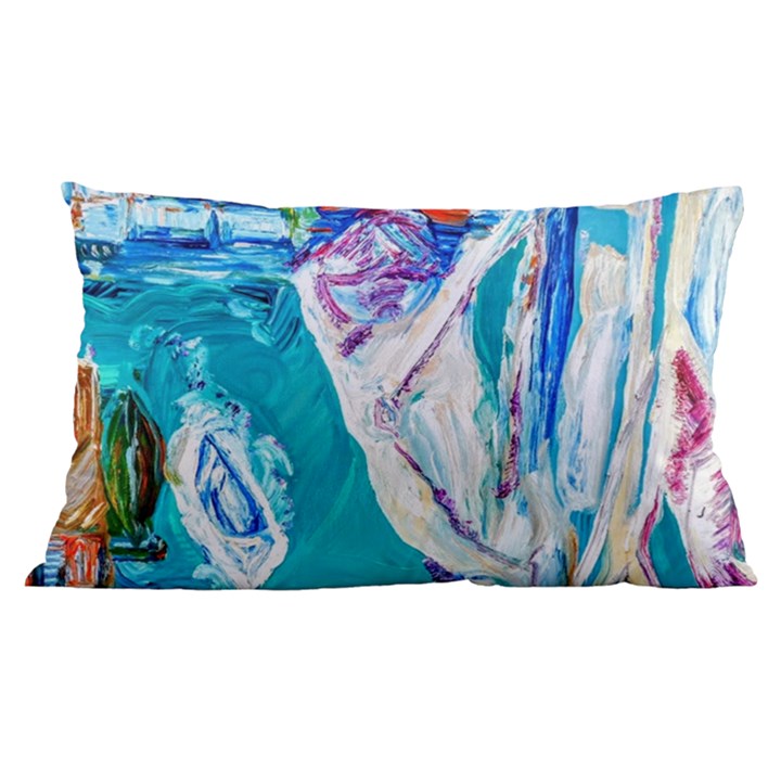 seascape 16 x24  Lumbar Throw Cushion Case (Two Sides)