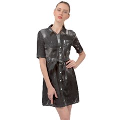 Bob Marley Belted Shirt Dress by bestdesignintheworld