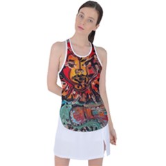 Image Racer Back Mesh Tank Top by bestdesignintheworld