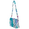 sailing boat Shoulder Bag with Back Zipper View2