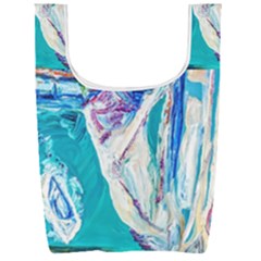 Sailing Boat Foldable Shopping Bag by bestdesignintheworld