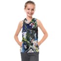 Snow In A City-1-1 Kids  Sleeveless Hoodie View1