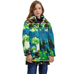 Avocado Kids  Hooded Longline Puffer Jacket by bestdesignintheworld