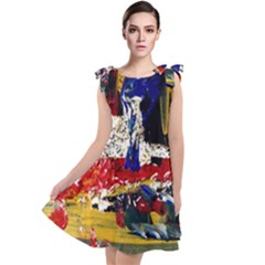 Abstract-1 Tie Up Tunic Dress by bestdesignintheworld