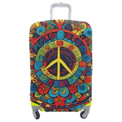 Peace Abstract Pattern Creative Drawing Luggage Cover (medium) by Posterlux