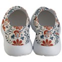 Retro Scandinavian Nordic Flowers Pattern 3 Men s Lightweight Slip Ons View4