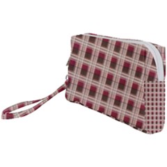 Retro 60s 50s Plaid Pattern 2 Wristlet Pouch Bag (small) by violetheavensky