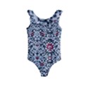 Gothic Leaf Pattern 6 Kids  Frill Swimsuit View1