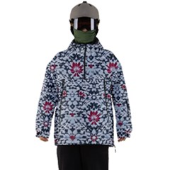 Gothic Leaf Pattern 6 Men s Ski And Snowboard Waterproof Breathable Jacket by violetheavensky