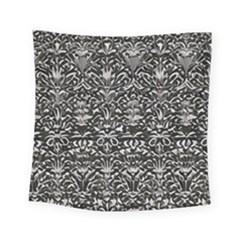 Gothic Leaf Pattern 2 Square Tapestry (small) by violetheavensky