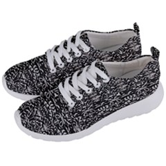 Gothic Leaf Pattern 2 Men s Lightweight Sports Shoes by violetheavensky