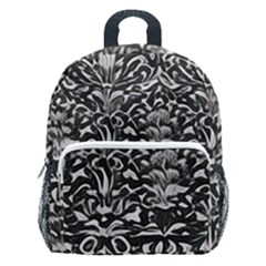 Gothic Leaf Pattern 2 Kids  Age 5-10 Lightweight School Backpack With Side Pockets by violetheavensky