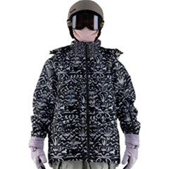 Gothic Leaf Pattern 2 Women s Zip Ski And Snowboard Waterproof Breathable Jacket by violetheavensky