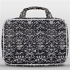 Gothic Leaf Pattern 2 Travel Toiletry Bag With Hanging Hook by violetheavensky