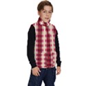 Retro 60s 50s Plaid Pattern 4 Kid s Button Up Puffer Vest View3