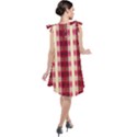 Retro 60s 50s Plaid Pattern 4 Tie Up Tunic Dress View2