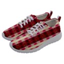 Retro 60s 50s Plaid Pattern 4 Women Athletic Shoes View2