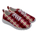 Retro 60s 50s Plaid Pattern 4 Women Athletic Shoes View3