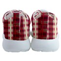 Retro 60s 50s Plaid Pattern 4 Women Athletic Shoes View4