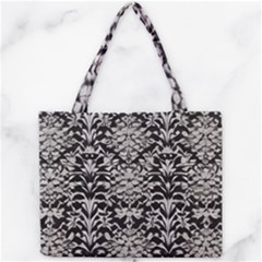 Gothic Leaf Pattern 4 Mini Tote Bag by violetheavensky