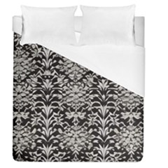 Gothic Leaf Pattern 4 Duvet Cover (queen Size) by violetheavensky