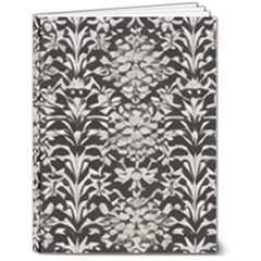 Gothic Leaf Pattern 4 6  X 8  Hardcover Notebook by violetheavensky