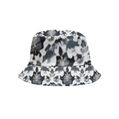 Gothic Leaf Pattern Inside Out Bucket Hat (kids) by violetheavensky