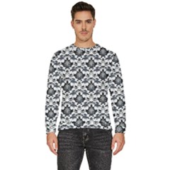 Gothic Leaf Pattern Men s Fleece Sweatshirt by violetheavensky