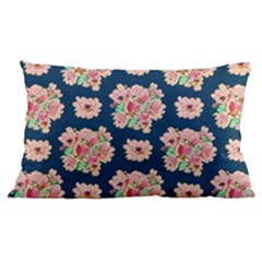 Retro 1880s Flowers Pattern 7 16 x24  Lumbar Throw Cushion Case (two Sides) by violetheavensky