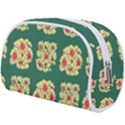 Retro 1880s Flowers Pattern 6 Make Up Case (Large) View2