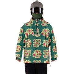 Retro 1880s Flowers Pattern 6 Men s Ski And Snowboard Waterproof Breathable Jacket by violetheavensky