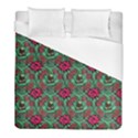 Retro 1880s Flowers Pattern 3 Duvet Cover (Full/ Double Size) View1