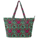 Retro 1880s Flowers Pattern 3 Full Print Shoulder Bag View1