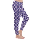 Royal Fractal Pattern 4 Classic Winter Leggings View3