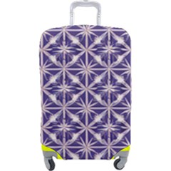 Royal Fractal Pattern 4 Luggage Cover (large) by violetheavensky