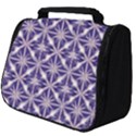 Royal Fractal Pattern 4 Full Print Travel Pouch (Big) View1