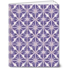 Royal Fractal Pattern 4 7  X 9  Softcover Notebook by violetheavensky