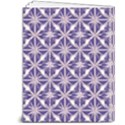 Royal Fractal Pattern 4 7  x 9  Softcover Notebook View2