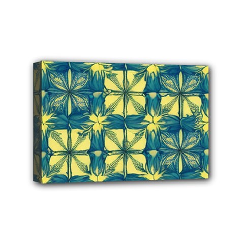 Royal Fractal Pattern 2 Mini Canvas 6  X 4  (stretched) by violetheavensky